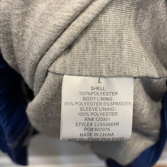 Olive + Oak Women's Windbreaker Jacket | Blue, Large, Lightweight, Hooded - Picture 8 of 8